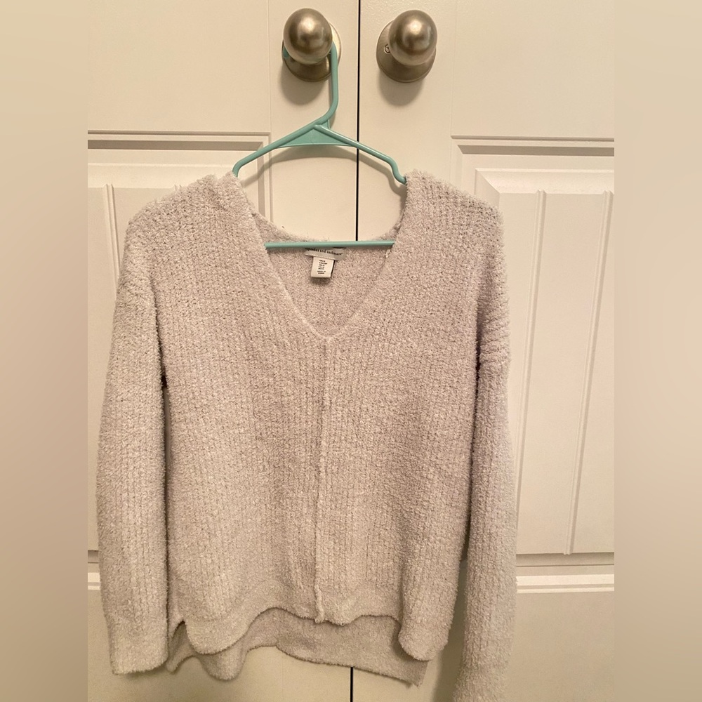 White Super Soft Sweater
